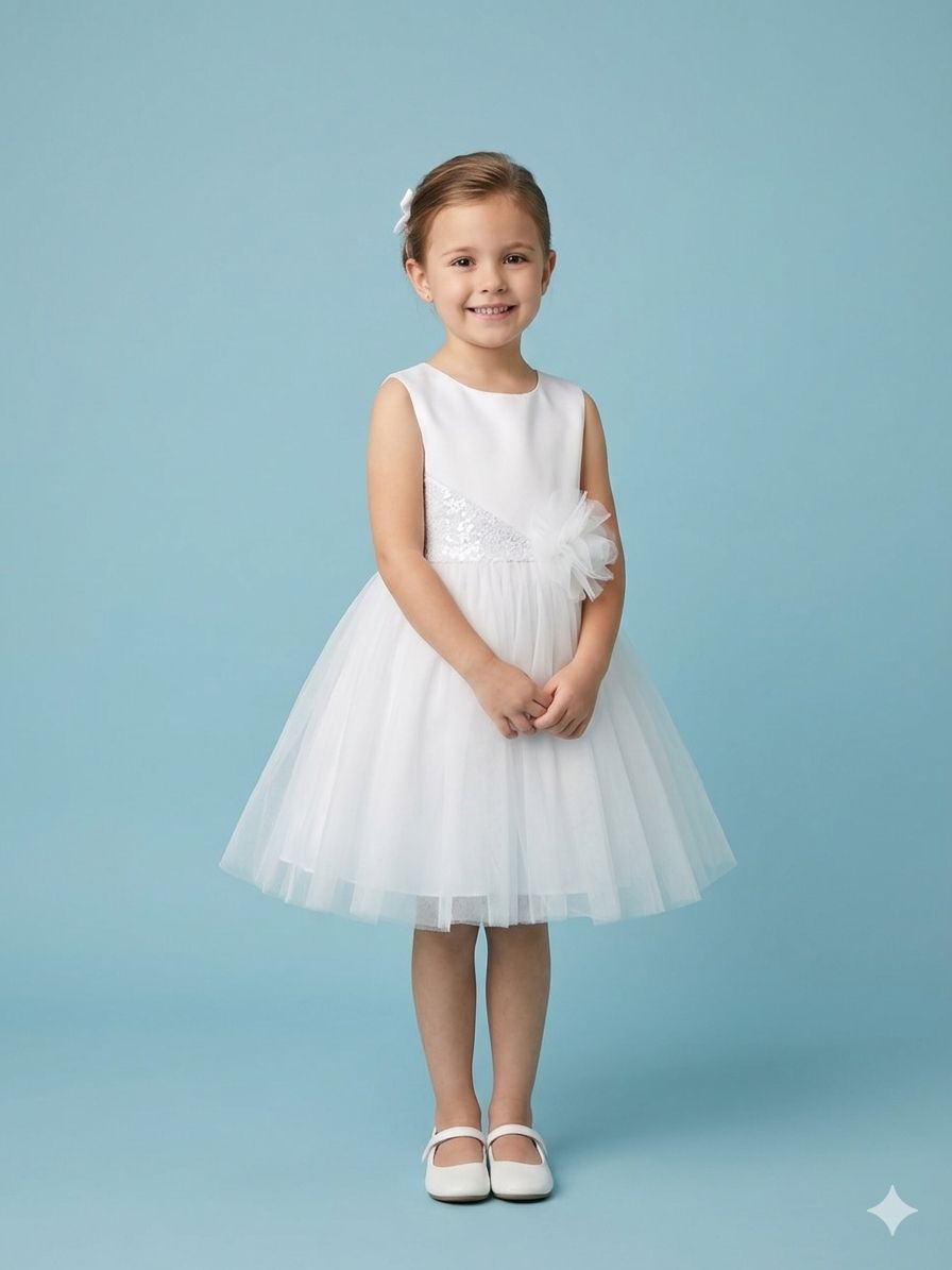 Vestido de bautizo talla 2