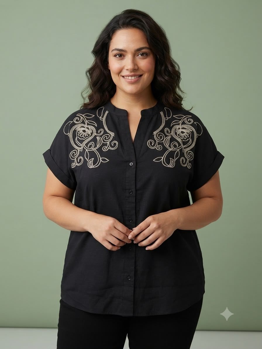 Blusa talla plus 1xl-4xl